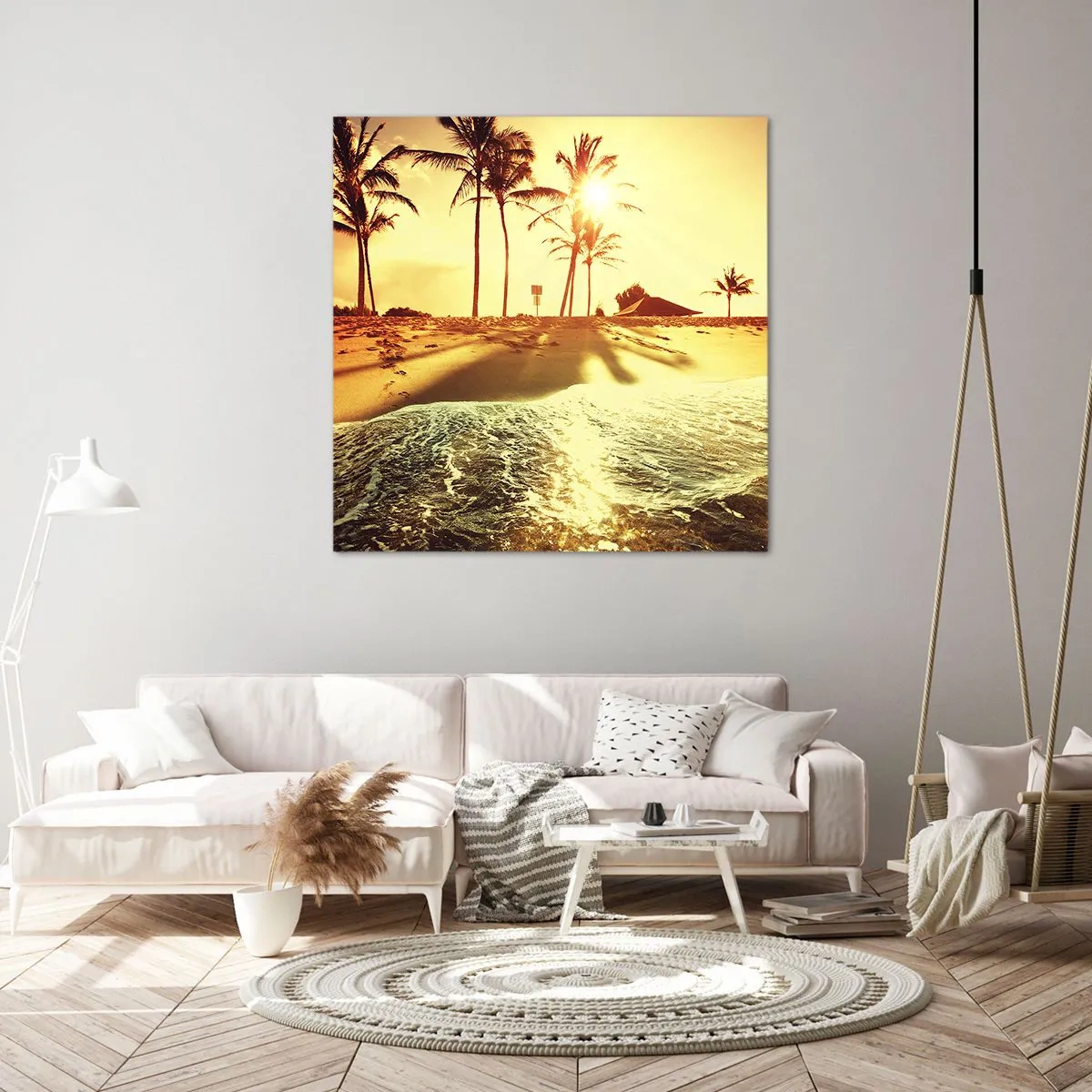 Tablou pe pânză - California după-amiază - 70x70 cm