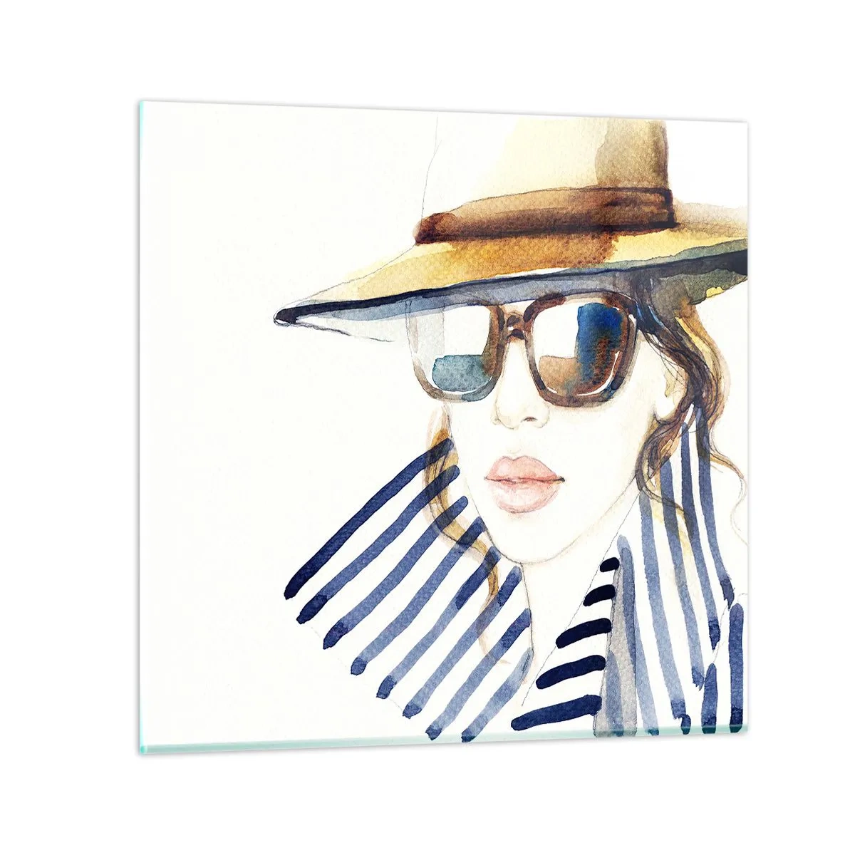 Tablou pe sticlă - Bun venit la Florida! - 70x70 cm