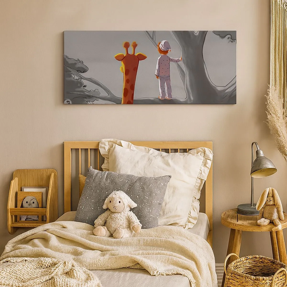 Tablou pe pânză - Acest lucru se întâmplă cu adevărat - 100x40 cm