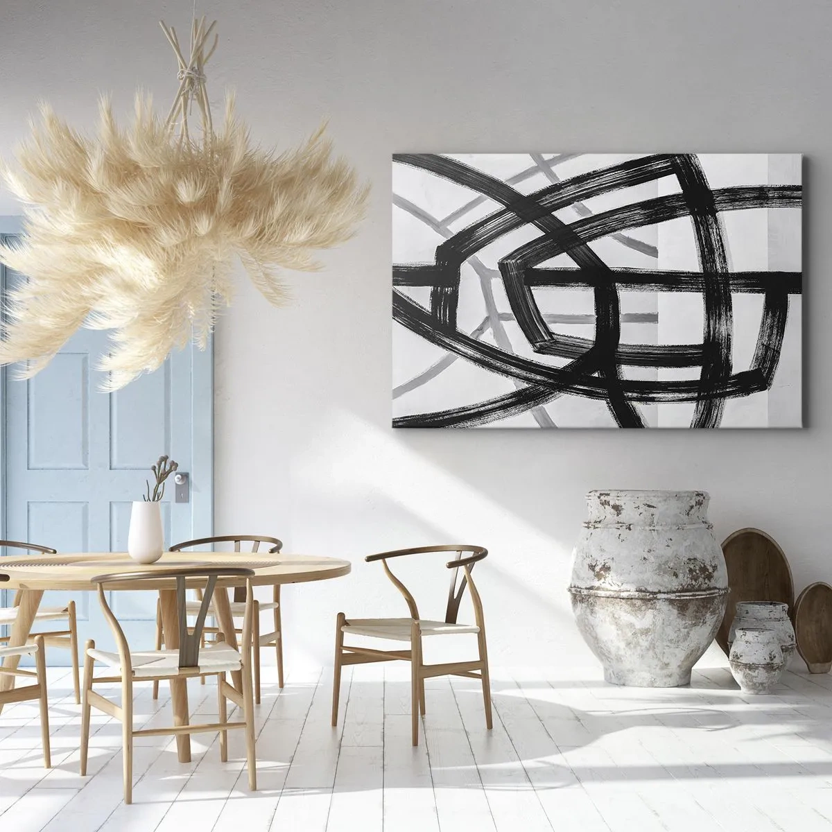 Tablou pe pânză - Construind adâncimea - 120x80 cm