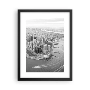 Poster în ramă neagră - Cum să nu iubești? - 30x40 cm