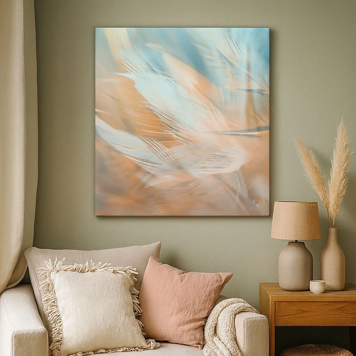 Tablou pe pânză - În țara blândeții - 30x30 cm