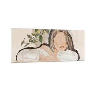 Tablou pe sticlă - Frumusețea sudului - 100x40 cm