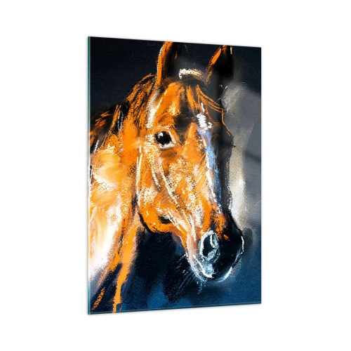 Tablou pe sticlă - Și ce, te duci? - 50x70 cm