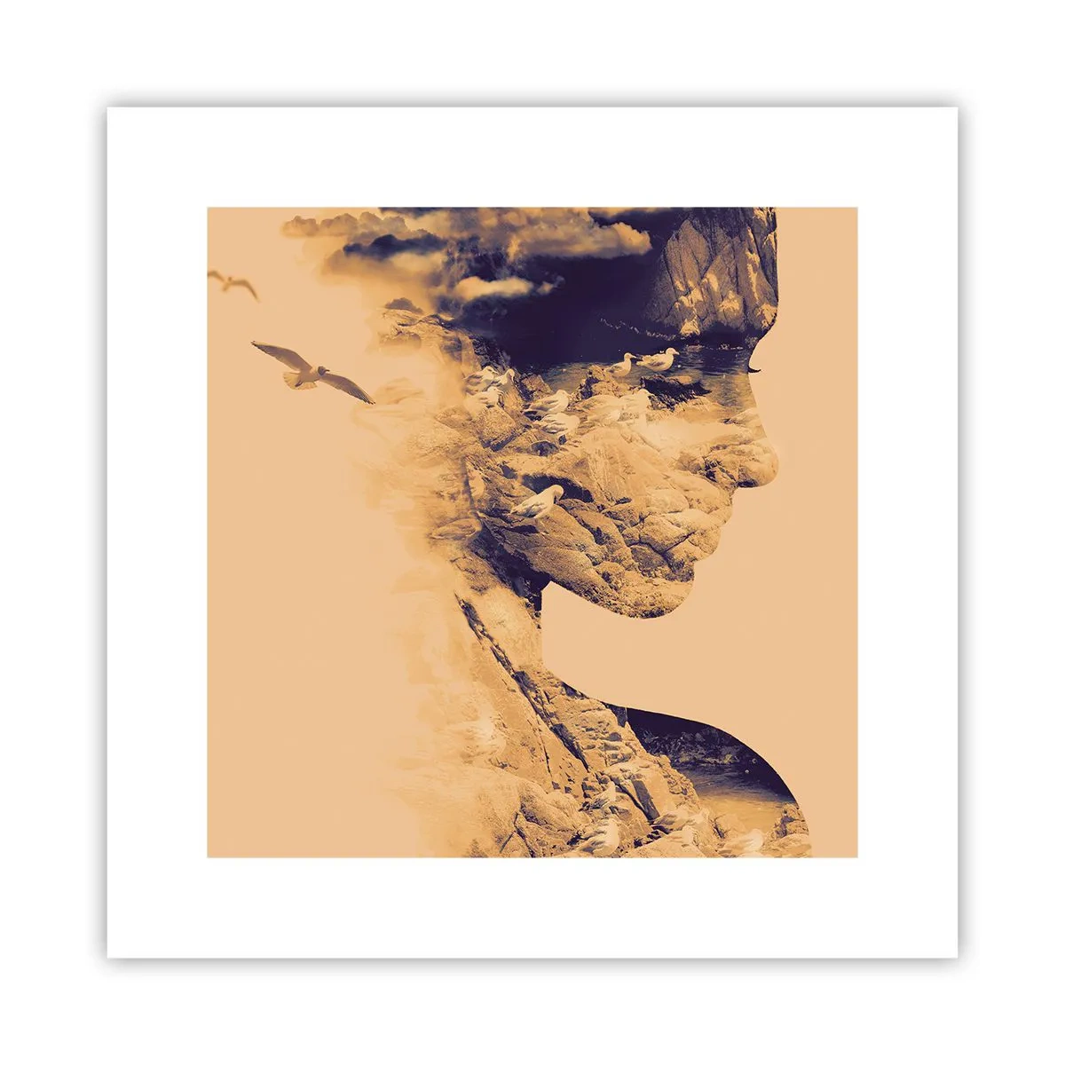 Poster - Frumoasă prin natura - 30x30 cm