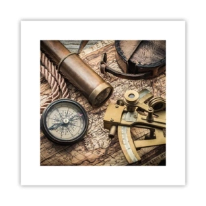 Poster - Stabilește cursul - 30x30 cm