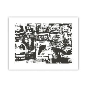 Poster - Ordine sau haos? - 40x30 cm