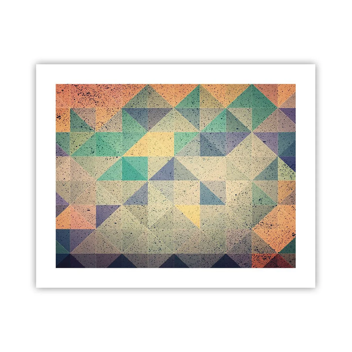 Poster - Republica triunghiurilor - 50x40 cm