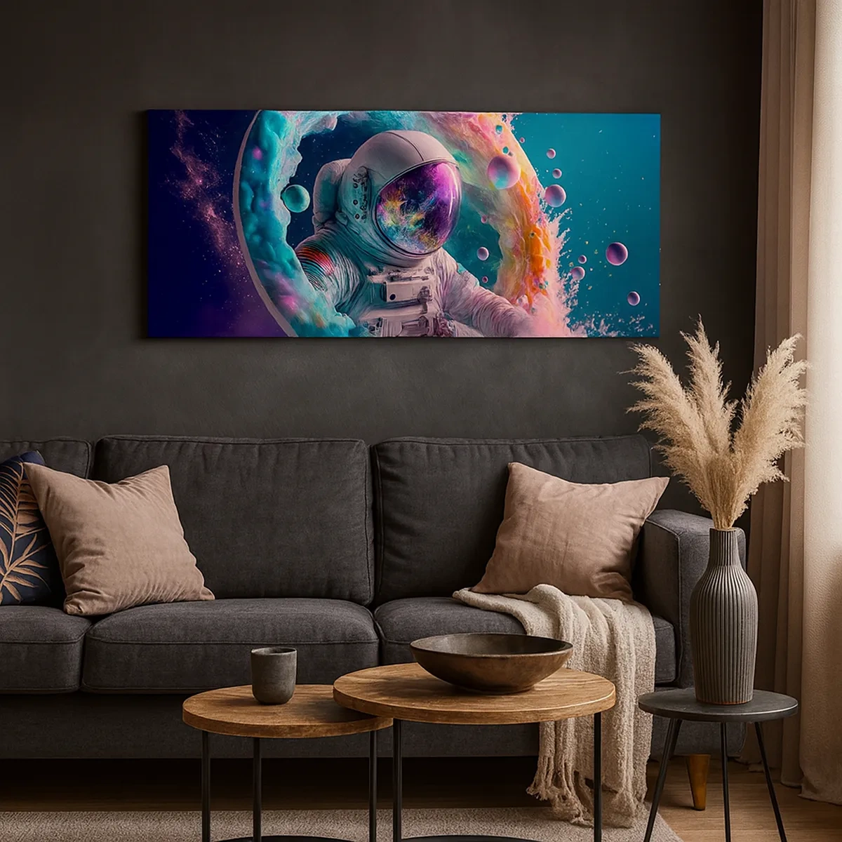 Tablou pe pânză - Poarta stelară - 30x30 cm