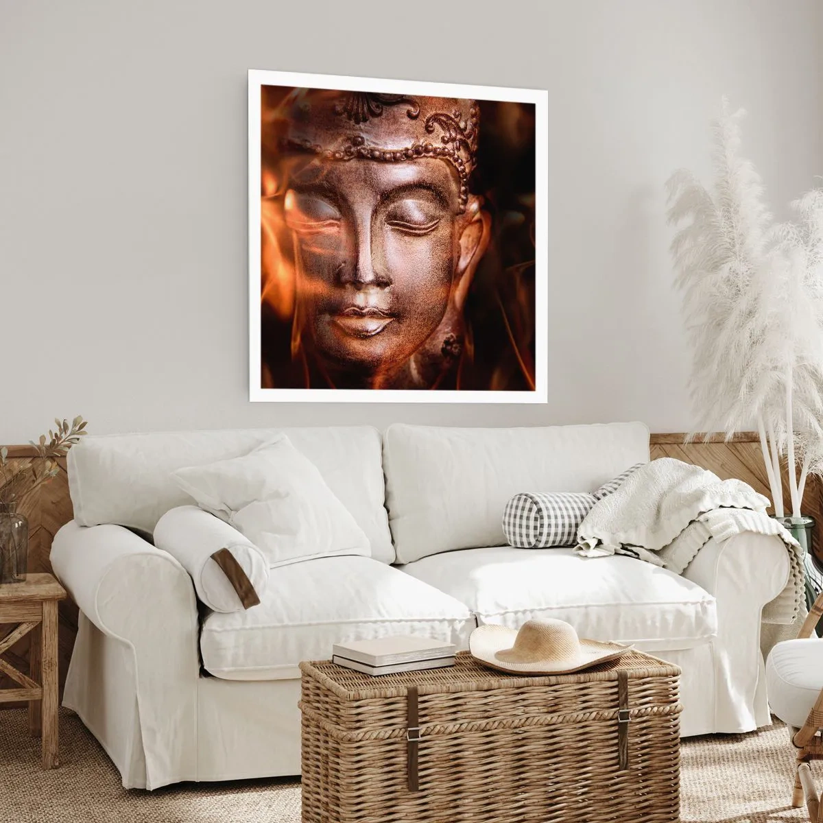 Poster - Există doar aici și acum - 60x60 cm