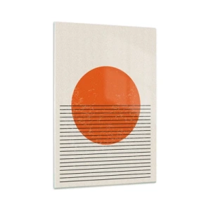 Tablou pe sticlă - Întotdeauna soarele - 70x100 cm