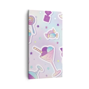 Tablou pe pânză - Să ai o zi de naștere în fiecare zi - 55x100 cm