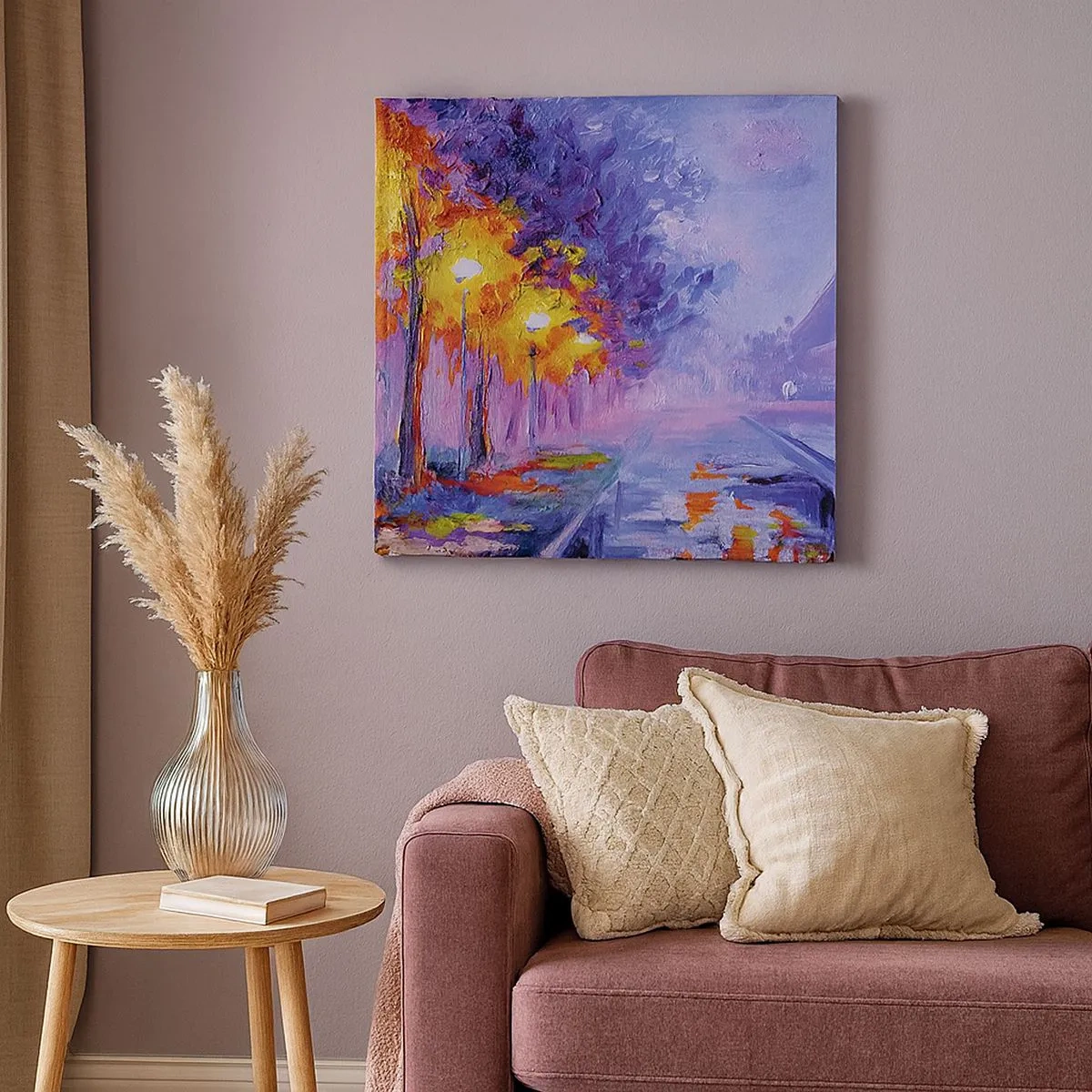 Tablou pe pânză - O plimbare de vis - 30x30 cm