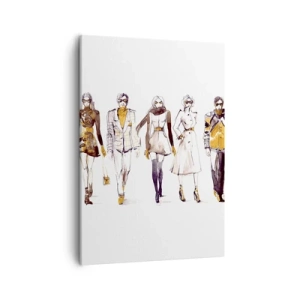 Tablou pe pânză - Chic discret, eleganță casuală - 50x70 cm