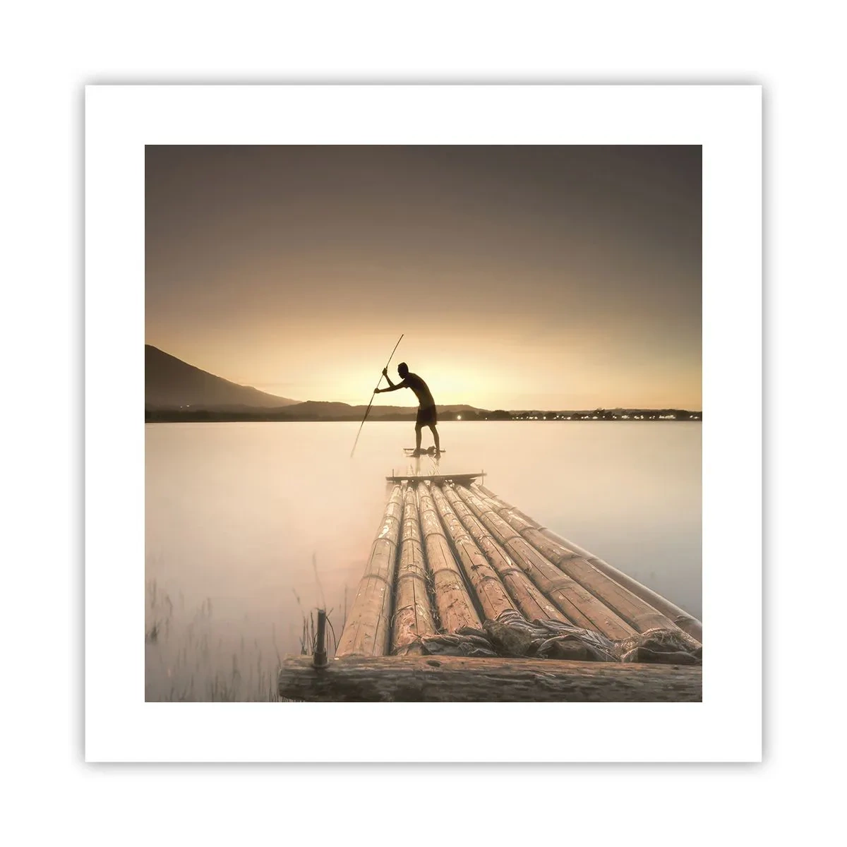 Poster - Înainte de odihnă - 40x40 cm