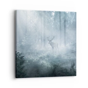 Tablou pe pânză - Plimbarea de dimineață prin regat - 30x30 cm