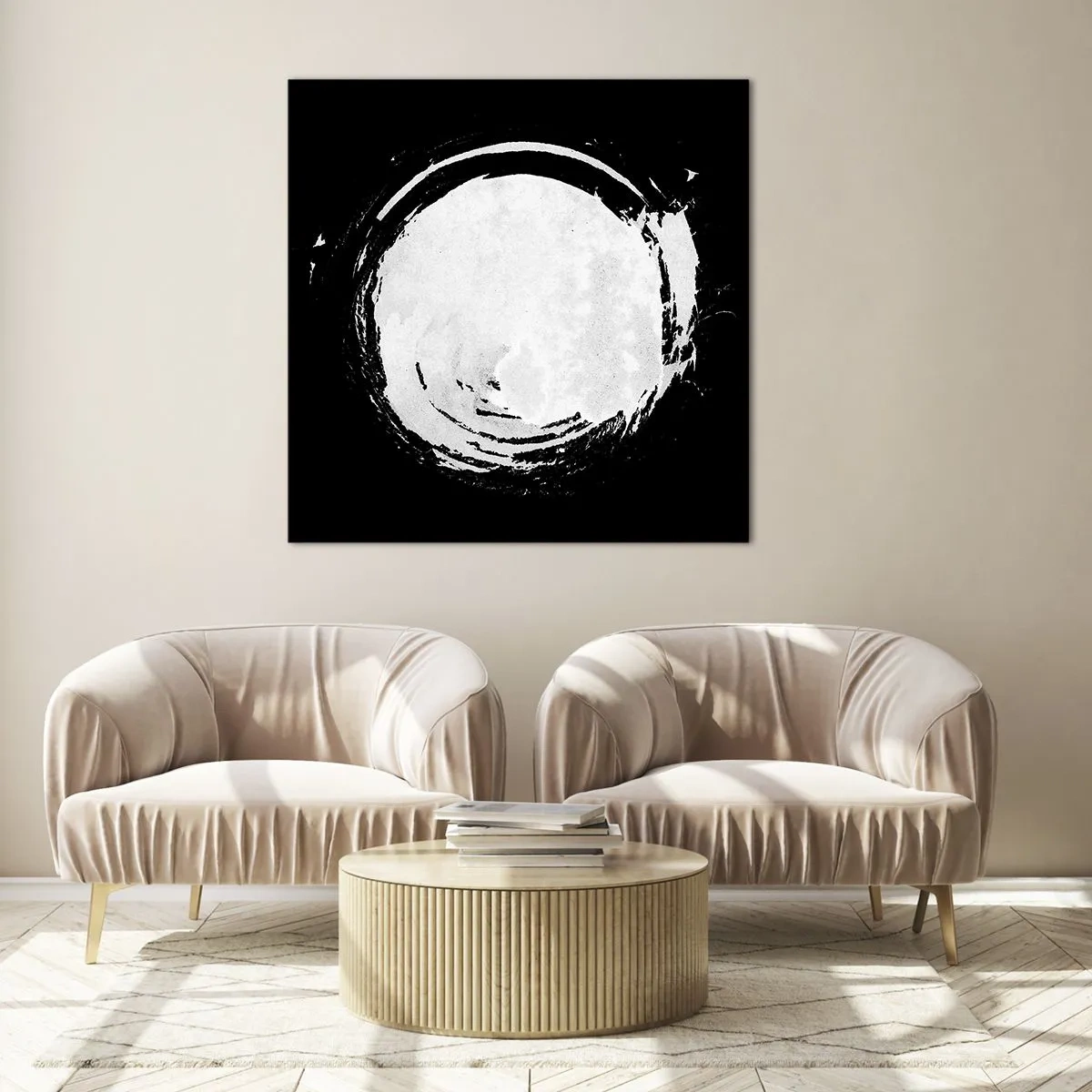 Tablou pe sticlă - O ieșire bună - 60x60 cm