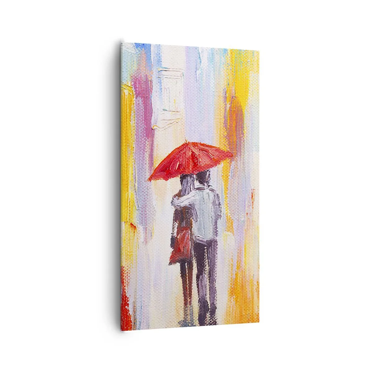 Tablou pe pânză - Să plouă în continuare - 65x120 cm