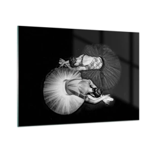 Tablou pe sticlă - Yin și yang - echilibrul perfect - 100x70 cm