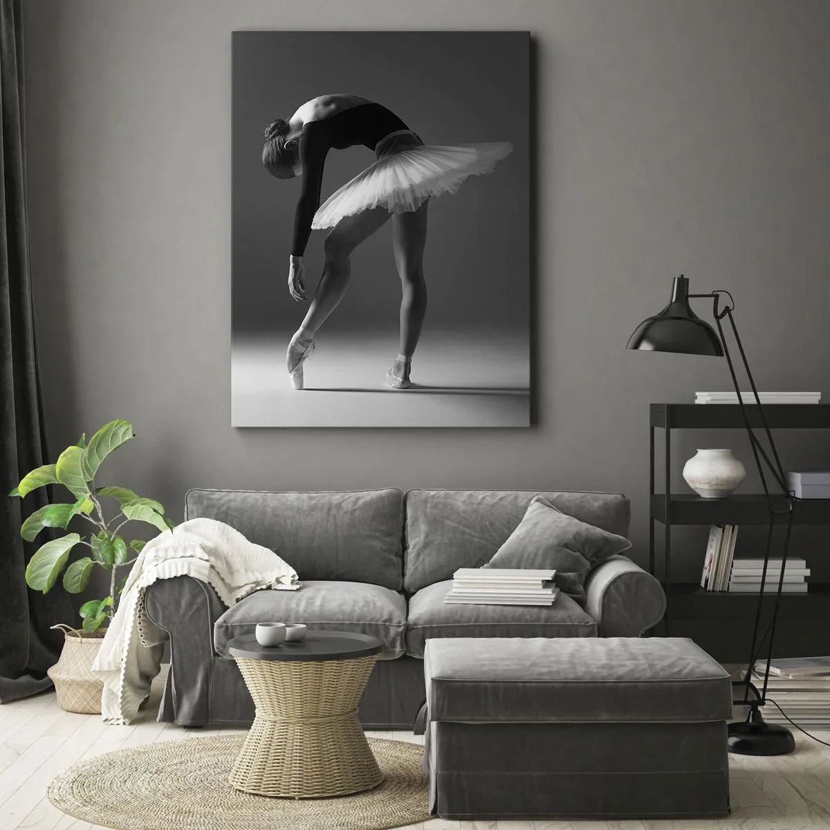 Tablou pe pânză - Bella balerina - 70x100 cm