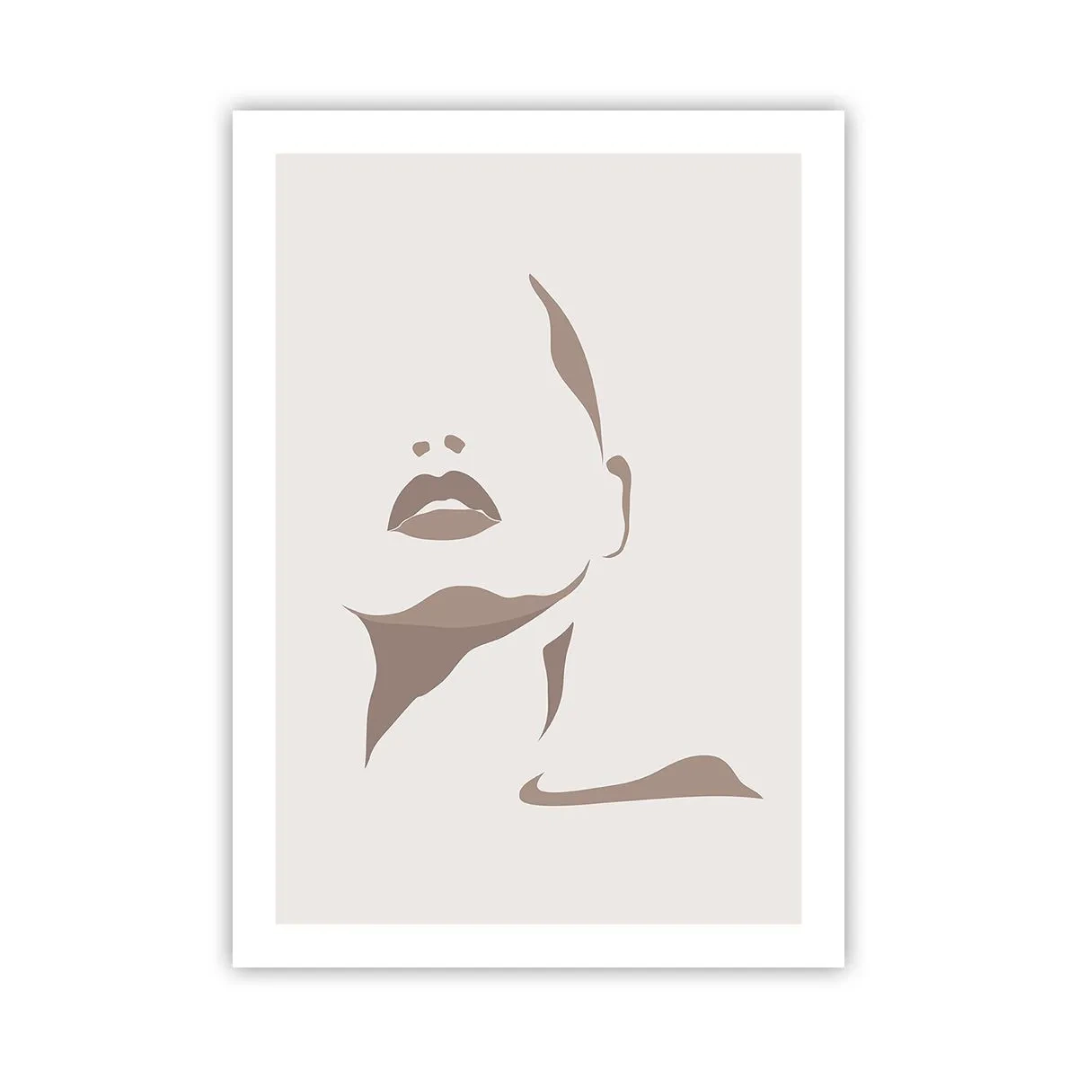 Poster - Creată din lumină și umbră - 50x70 cm