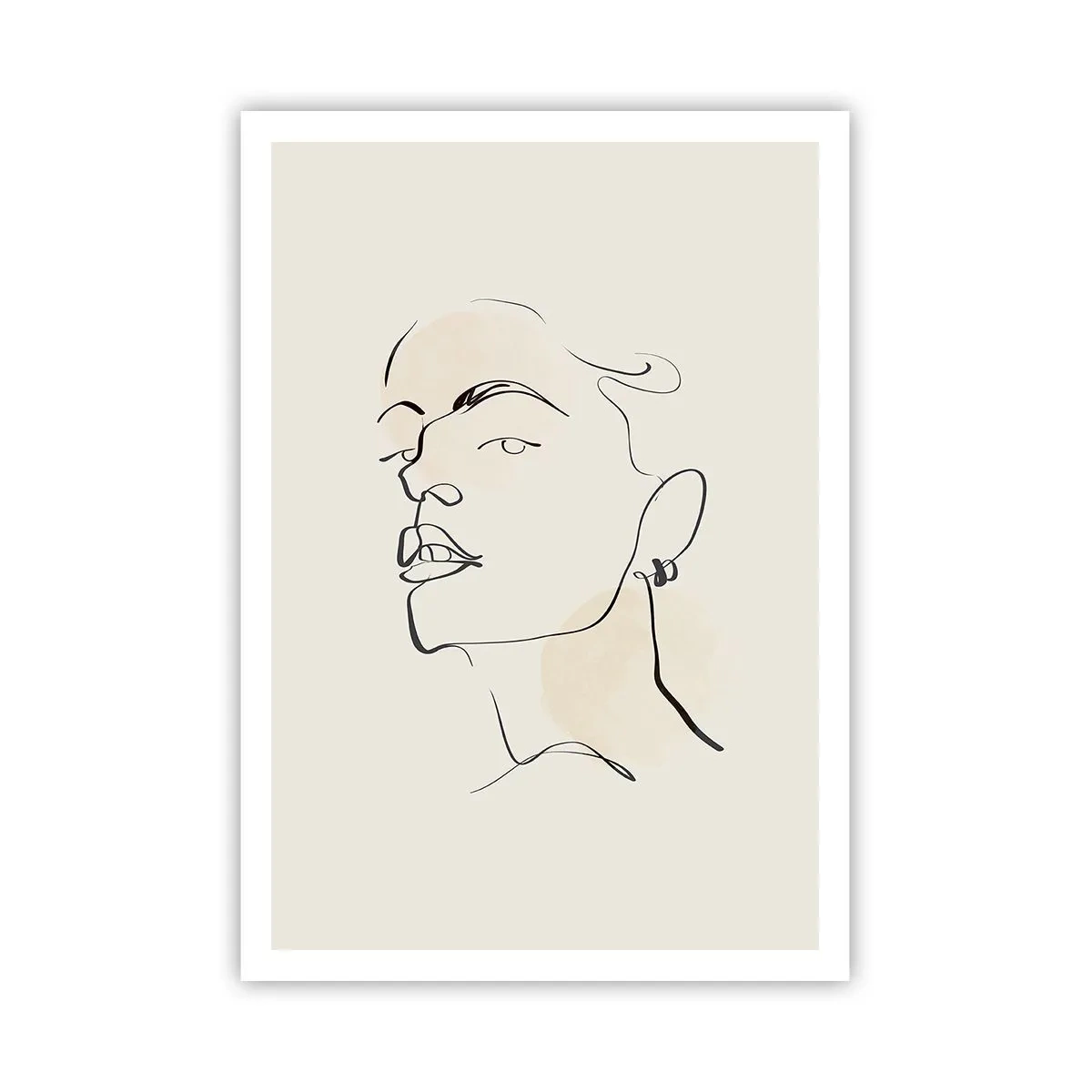 Poster - O privire mândră - 70x100 cm