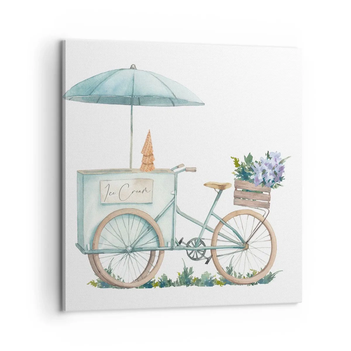 Tablou pe pânză - O dulce amintire de vară - 60x60 cm