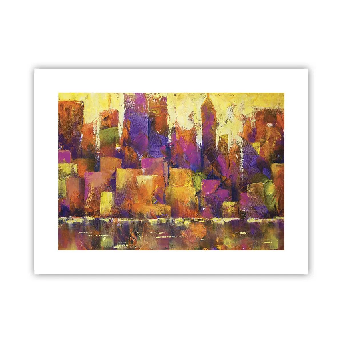 Poster - Compoziția metropolitană - 40x30 cm