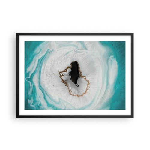 Poster în ramă neagră - Pătrunde înăuntru - 70x50 cm