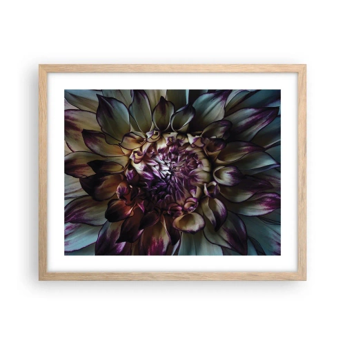 Poster în ramă de stejar deschis - Înflorirea tinereții - 50x40 cm