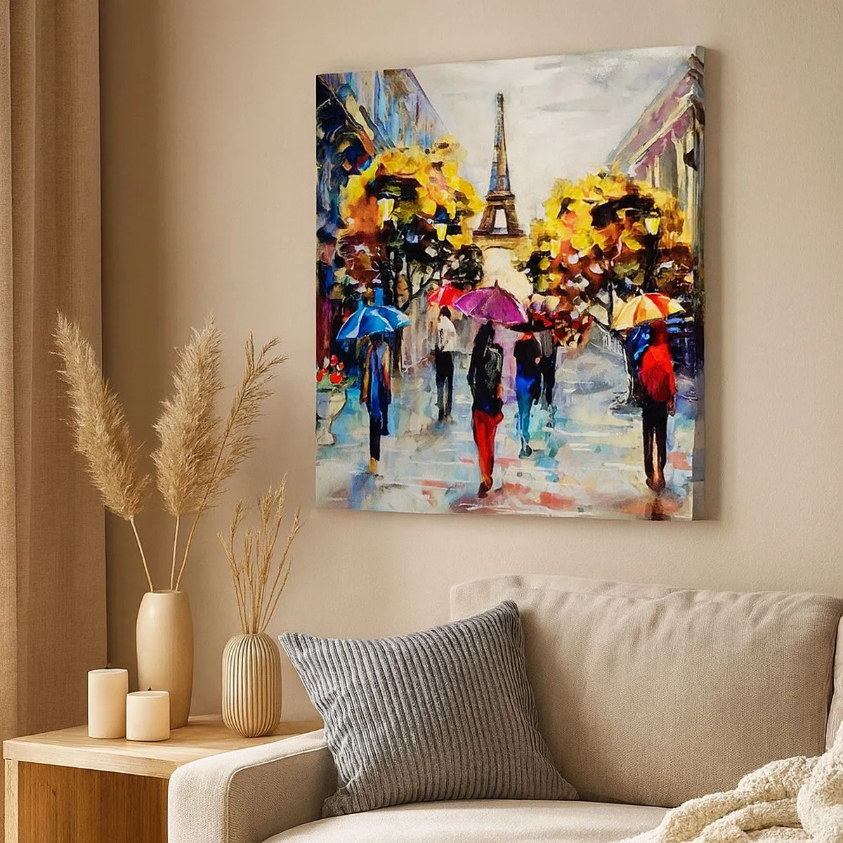 Tablou pe pânză - Deosebit de frumos în toamnă - 30x30 cm