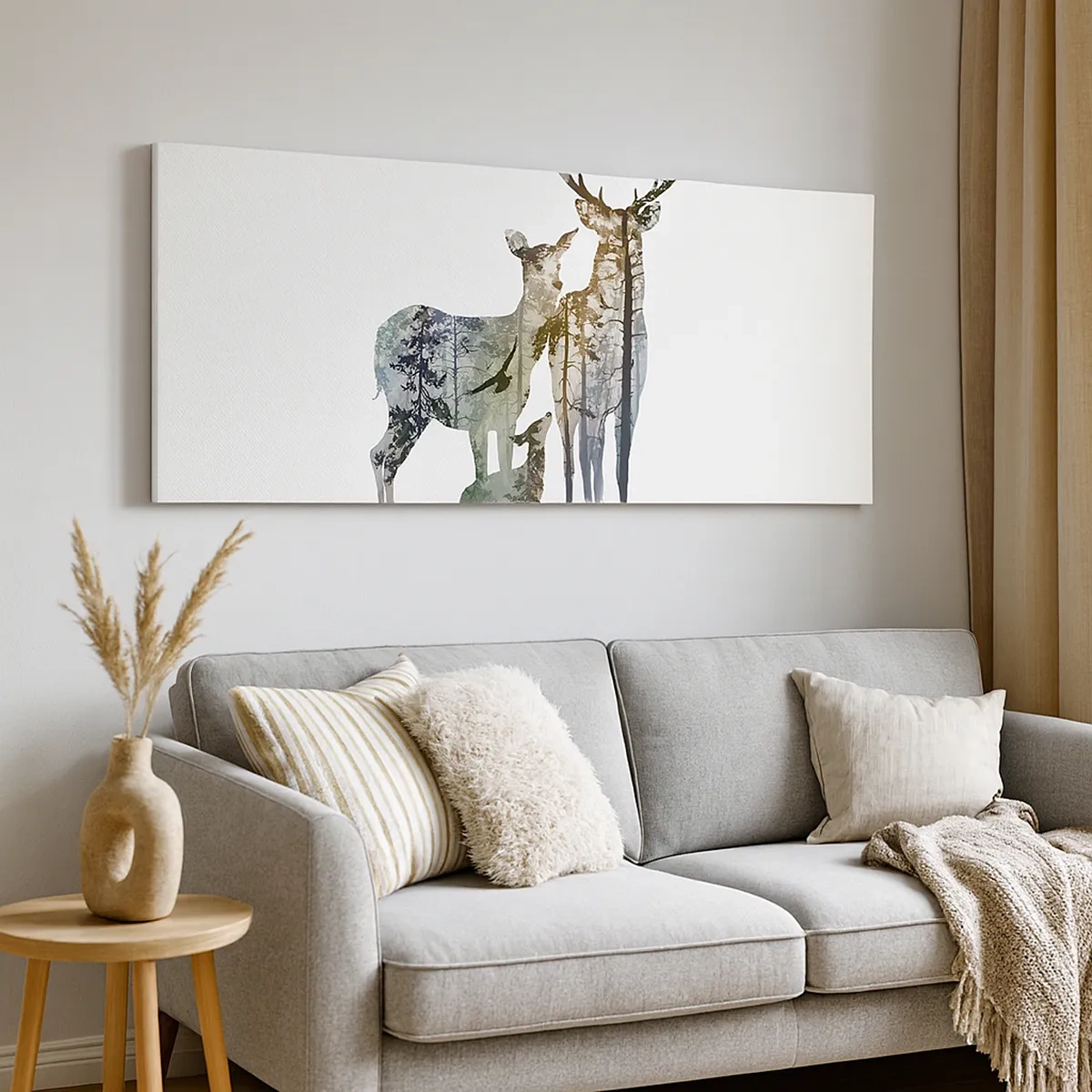 Tablou pe pânză - Fotografie de familie - 30x30 cm