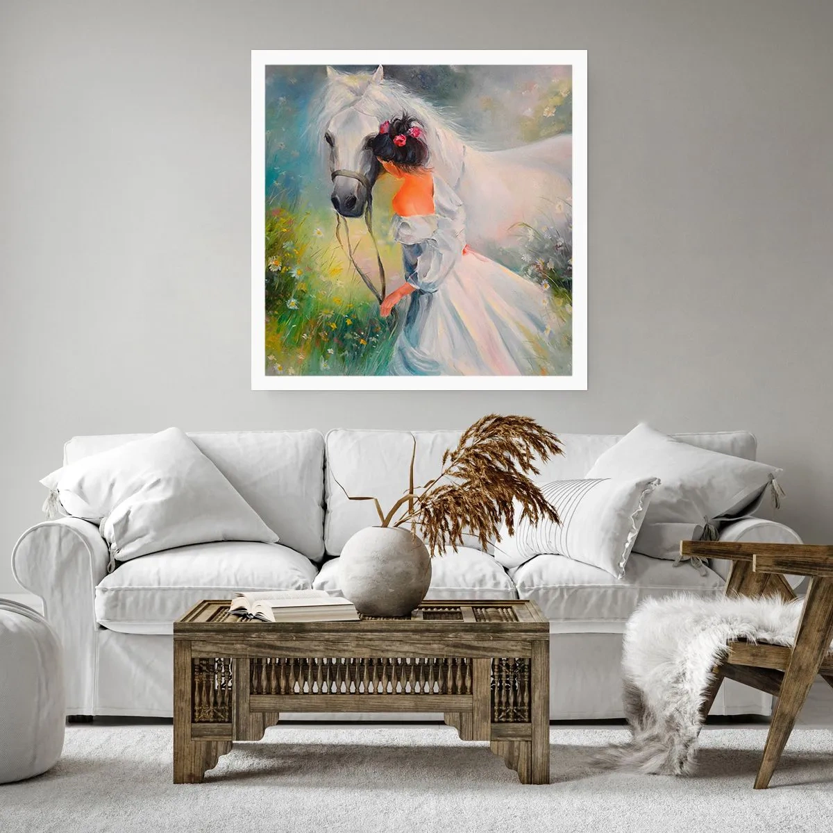 Poster - Ca dintr-un vis frumos - 60x60 cm
