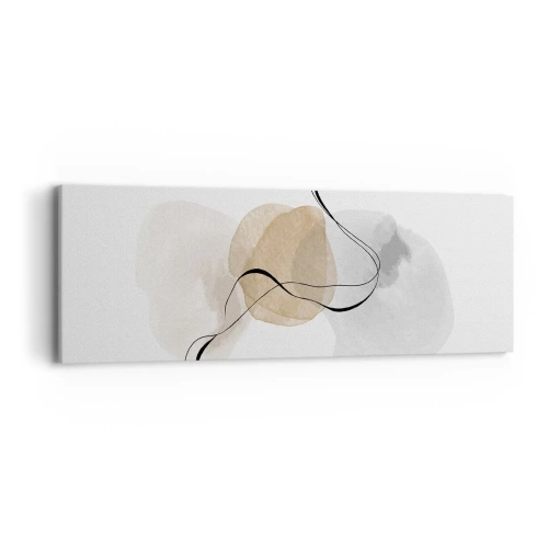 Tablou pe pânză - Mărgele de aer - 90x30 cm