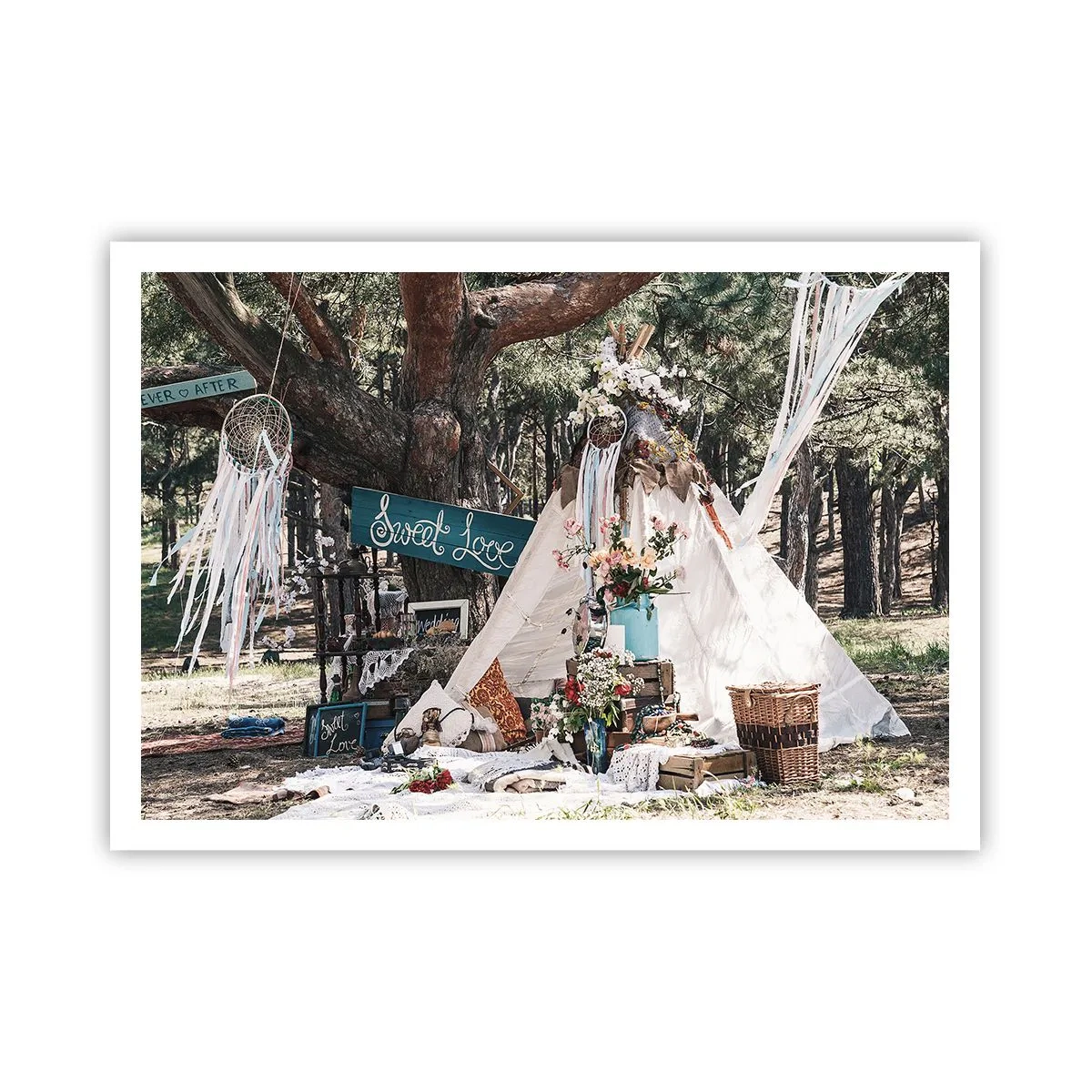 Poster - Make love… - 100x70 cm