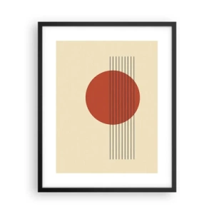 Poster în ramă neagră - În continuare - 40x50 cm