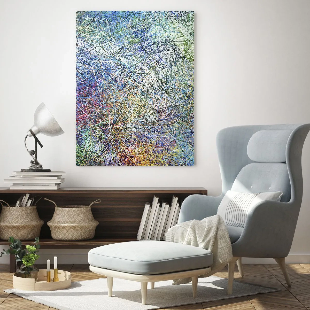 Tablou pe sticlă - Nu este atât de simplu - 50x70 cm