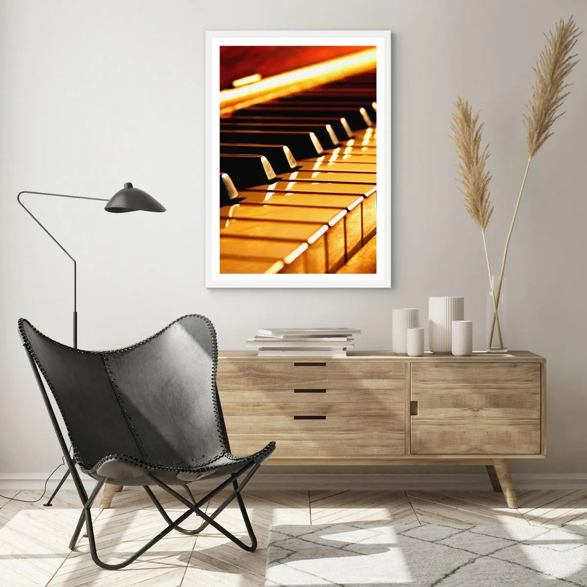 Poster în ramă albă - Posibilități nelimitate - 50x70 cm