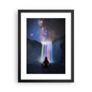 Poster în ramă neagră - Armonie absolută - 30x40 cm