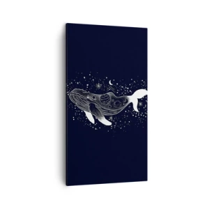 Tablou pe pânză - În oceanul universului - 45x80 cm