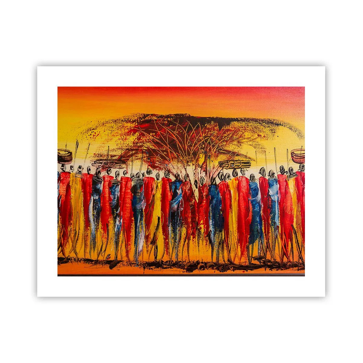 Poster - Acolo, acolo, acolo, acolo se duc - 50x40 cm