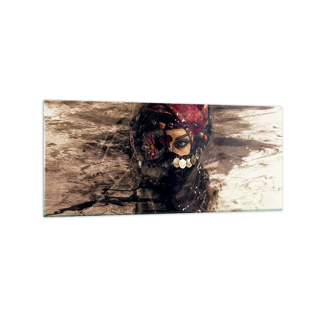 Tablou pe sticlă - Cel puțin îngrijător - 120x50 cm