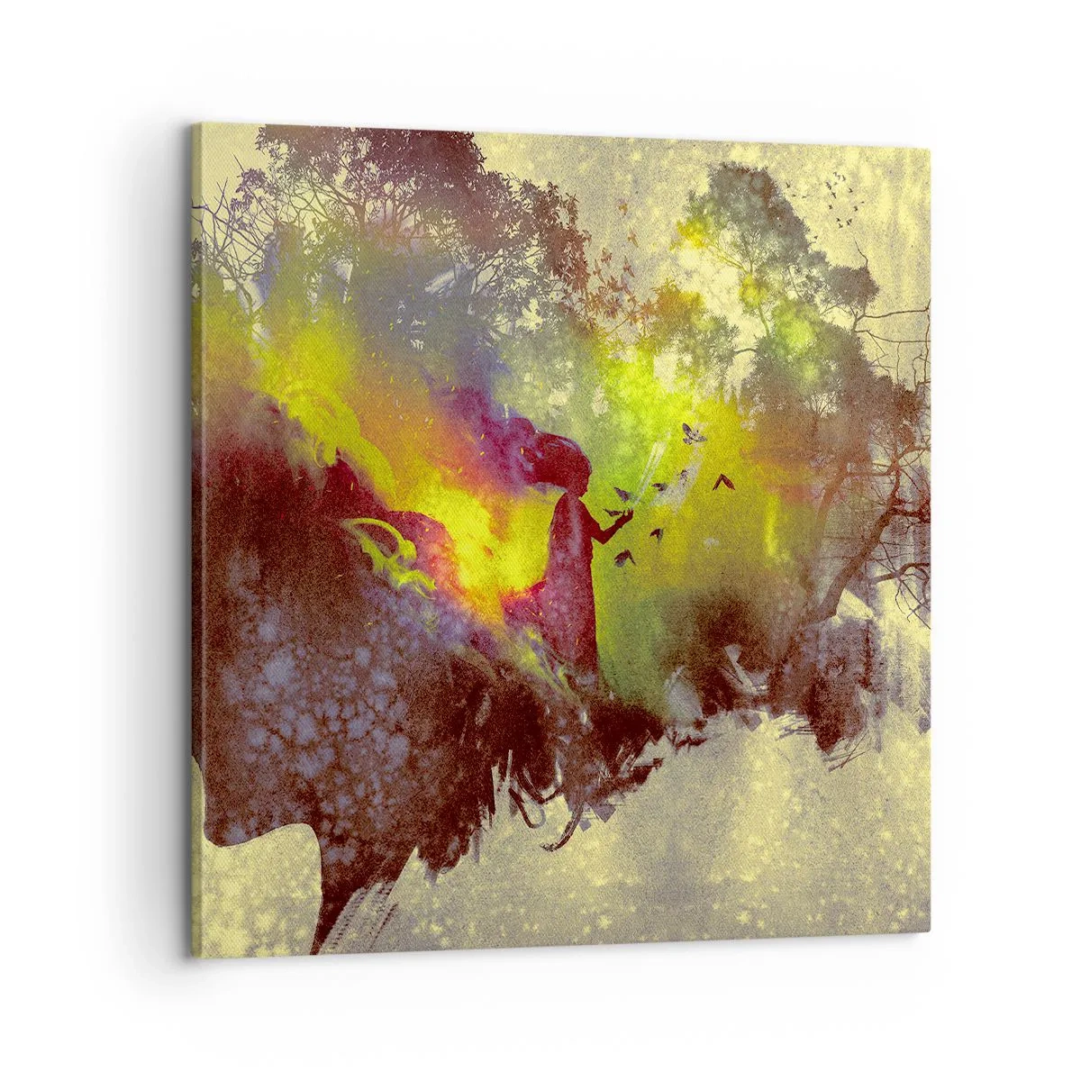 Tablou pe pânză - Mama Natură - 60x60 cm