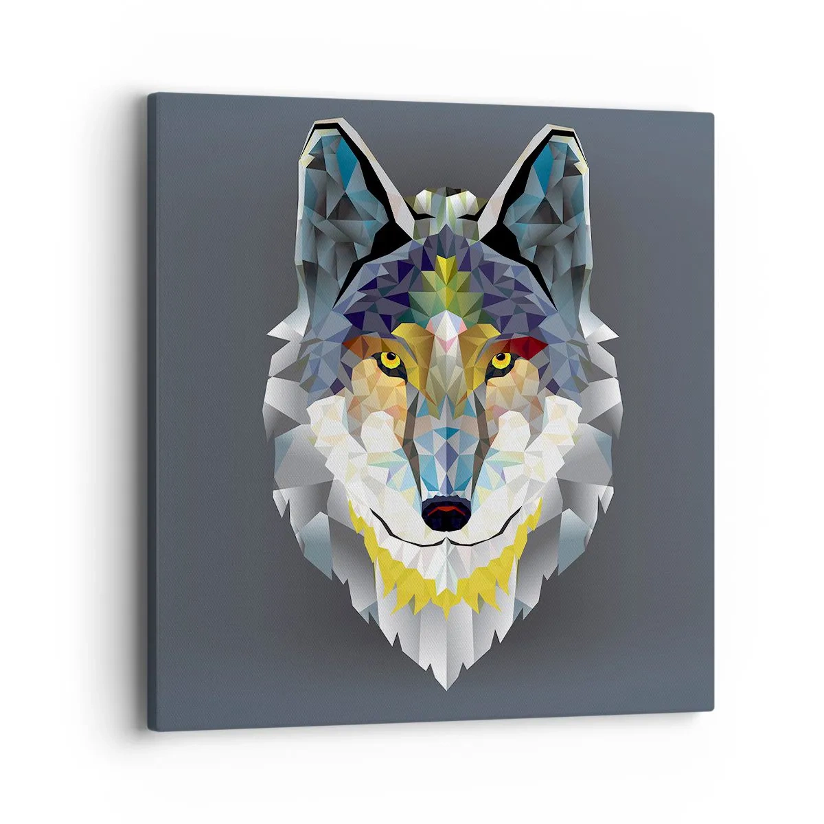 Tablou pe pânză - Ce știm despre lup - 40x40 cm