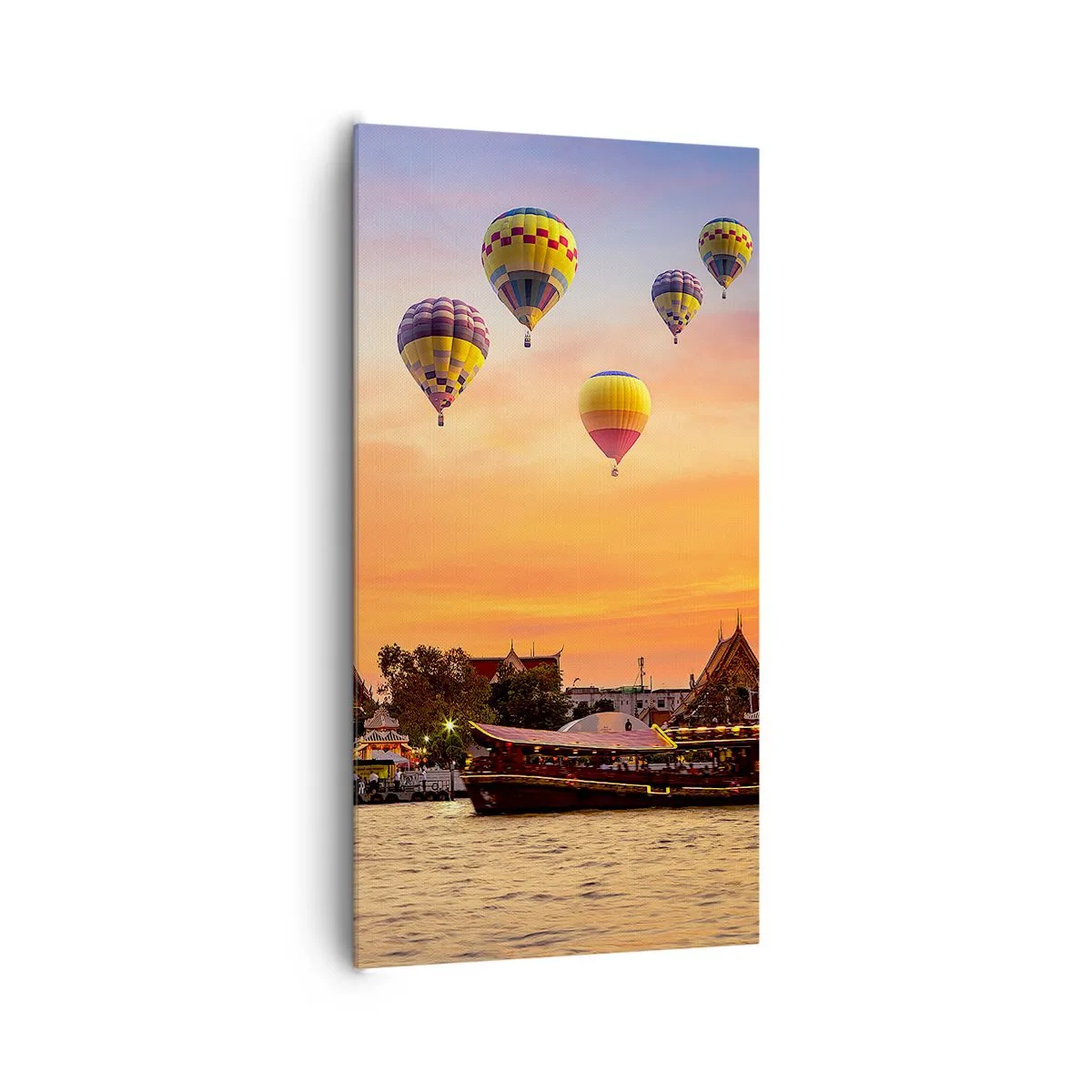 Tablou pe pânză - Aici se nasc basmele - 65x120 cm