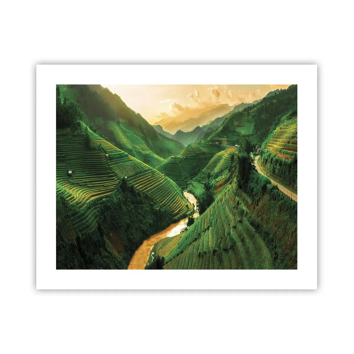 Poster - Valea vietnameză - 50x40 cm