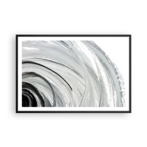 Poster în ramă neagră - Compoziție orbitală - 91x61 cm