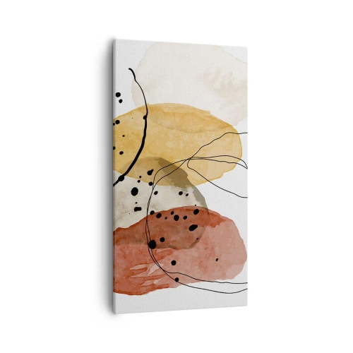 Tablou pe pânză - Ca aerul, limpezi și ușoare - 55x100 cm