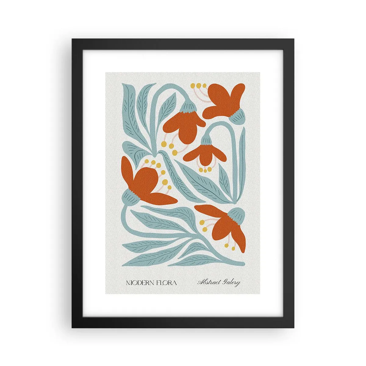 Poster în ramă neagră - Spre pământ, spre soare - 30x40 cm