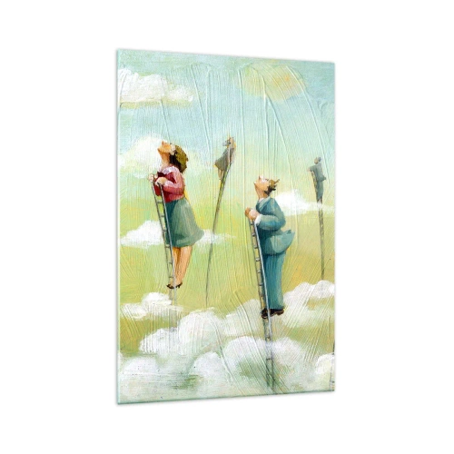 Tablou pe sticlă - Urmează-ți visul - 70x100 cm